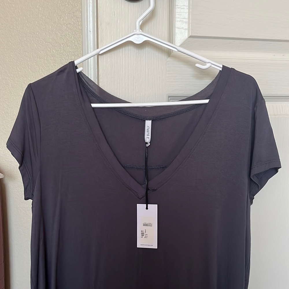 Slate Navy Blue Z Supply T Shirt